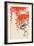 Bird and Red Ivy-Koson Ohara-Framed Giclee Print