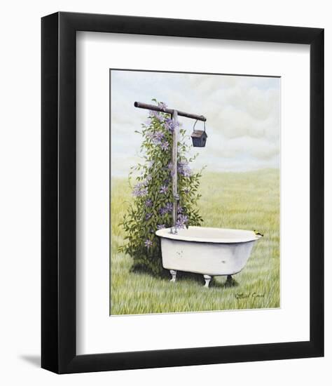 Bird Bath-Kathleen Green-Framed Giclee Print