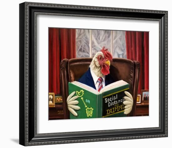 Bird Brain-Lucia Heffernan-Framed Art Print