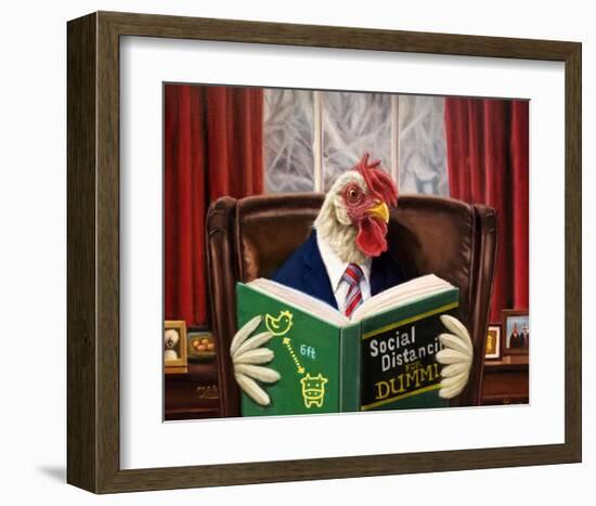 Bird Brain-Lucia Heffernan-Framed Art Print