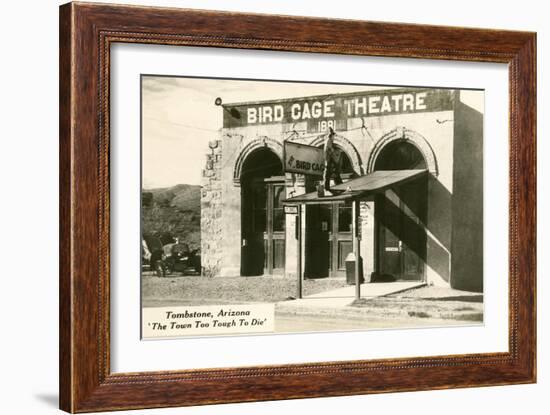 Bird Cage Theatre, Tombstone, Arizona-null-Framed Art Print