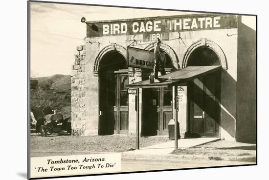 Bird Cage Theatre, Tombstone, Arizona-null-Mounted Art Print