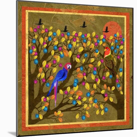 Bird Calls 23-David Sheskin-Mounted Giclee Print