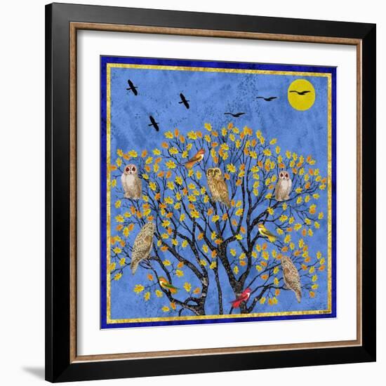 Bird Calls 27-David Sheskin-Framed Giclee Print