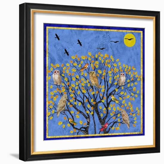 Bird Calls 27-David Sheskin-Framed Giclee Print