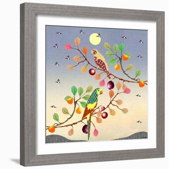 Bird Calls 38-David Sheskin-Framed Giclee Print