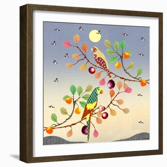 Bird Calls 38-David Sheskin-Framed Giclee Print