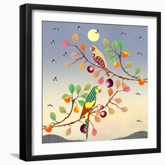 Bird Calls 38-David Sheskin-Framed Giclee Print