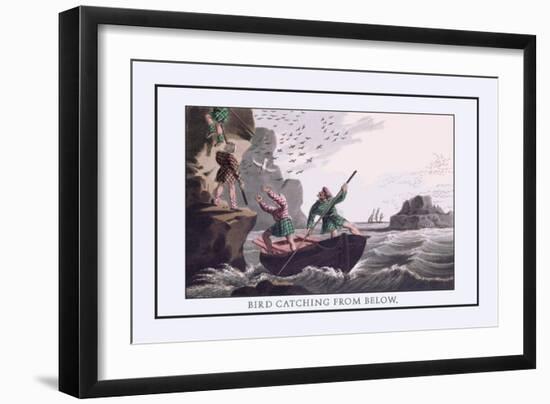 Bird Catching from Below-J.h. Clark-Framed Art Print