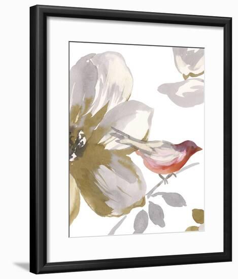 Bird Chatter I-Sandra Jacobs-Framed Art Print