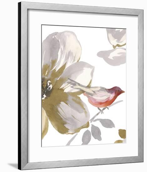 Bird Chatter I-Sandra Jacobs-Framed Art Print