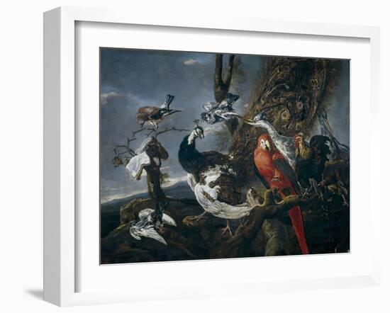 Bird Concert, 1661-Jan Fyt-Framed Giclee Print