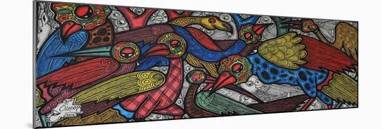 Bird Conference-Muktair Oladoja-Mounted Giclee Print