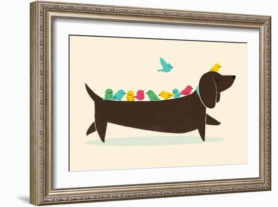 Bird Dog-Jay Fleck-Framed Art Print