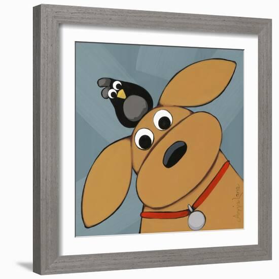 Bird Dog-Annie Lane-Framed Giclee Print