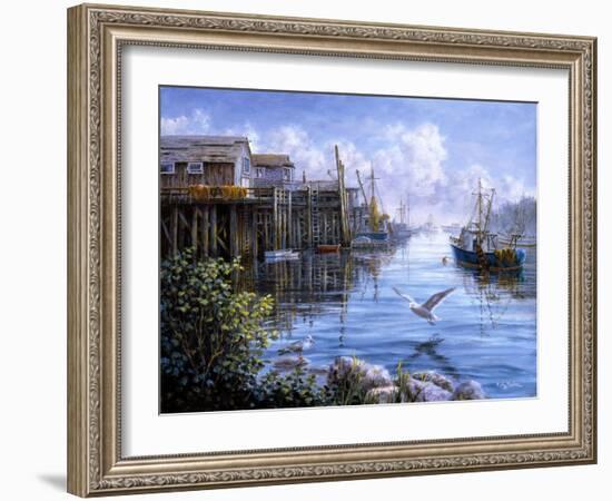 Bird Eye View-Nicky Boehme-Framed Giclee Print