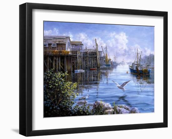 Bird Eye View-Nicky Boehme-Framed Giclee Print