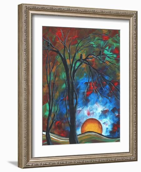 Bird Flight Path-Megan Aroon Duncanson-Framed Art Print