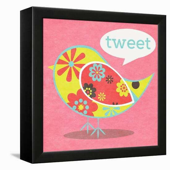 Bird Floral Pattern I-SD Graphics Studio-Framed Stretched Canvas