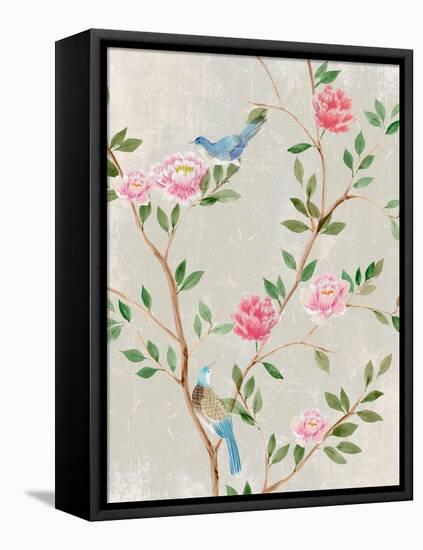 Bird Garden I-Aria K-Framed Stretched Canvas