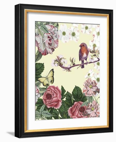 Bird Garden II-Naomi McCavitt-Framed Art Print