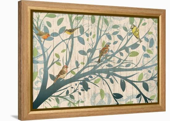 Bird Garden-Piper Ballantyne-Framed Stretched Canvas