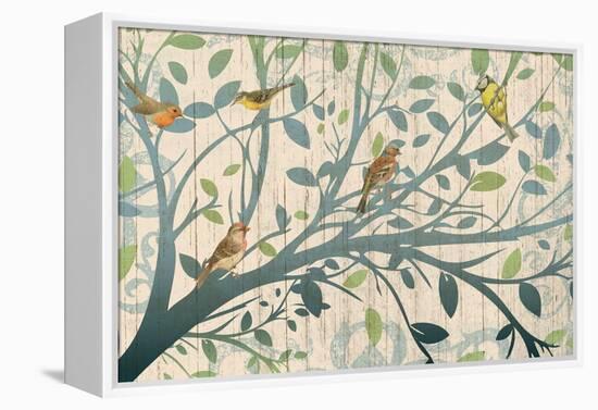 Bird Garden-Piper Ballantyne-Framed Stretched Canvas