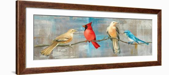 Bird Gossip-Danhui Nai-Framed Art Print