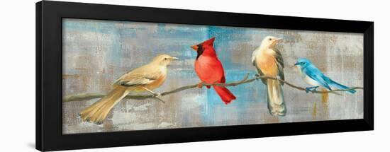 Bird Gossip-Danhui Nai-Framed Art Print