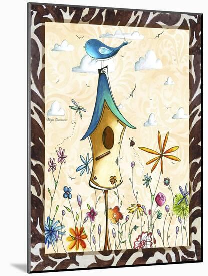 Bird House 1-Megan Aroon Duncanson-Mounted Giclee Print