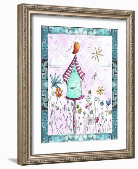 Bird House 2-Megan Aroon Duncanson-Framed Giclee Print