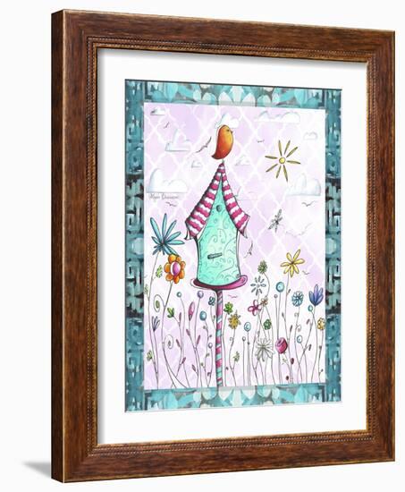 Bird House 2-Megan Aroon Duncanson-Framed Giclee Print