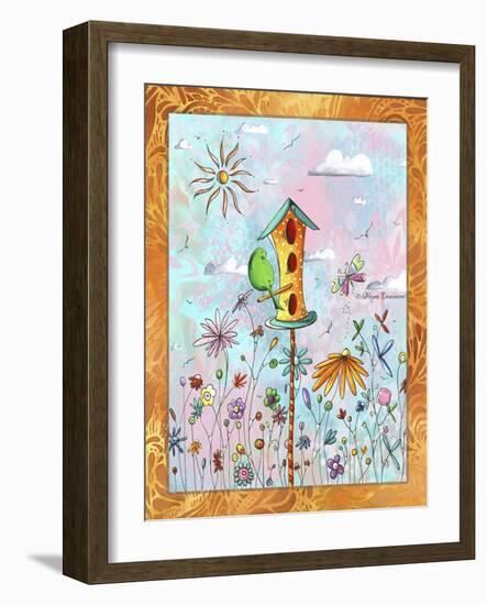 Bird House 3-Megan Aroon Duncanson-Framed Giclee Print
