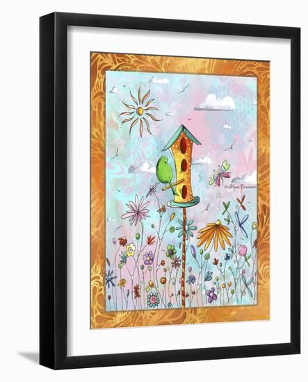 Bird House 3-Megan Aroon Duncanson-Framed Giclee Print