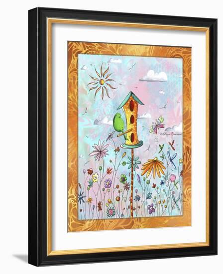Bird House 3-Megan Aroon Duncanson-Framed Giclee Print