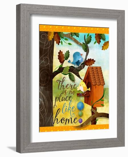 Bird House-Asmaa’ Murad-Framed Giclee Print