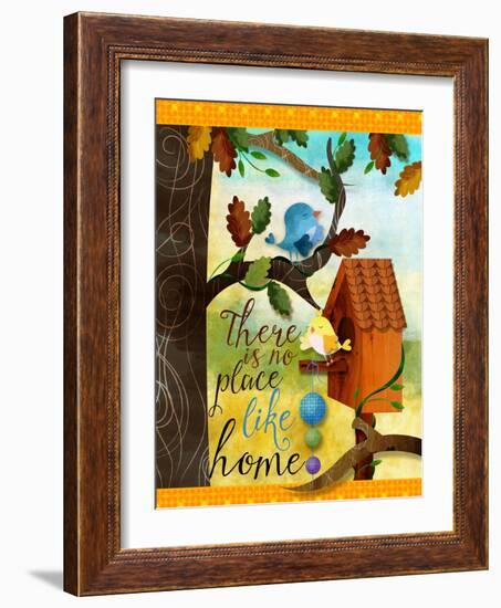 Bird House-Asmaa’ Murad-Framed Giclee Print