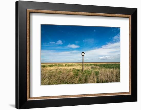 Bird Hut, Horseshoe Point, Lincolnshire, England, United Kingdom, Europe-Bill Ward-Framed Photographic Print