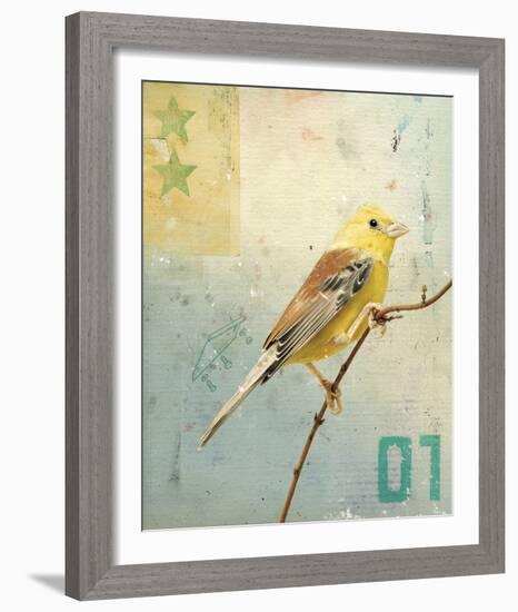 Bird I-Kareem Rizk-Framed Giclee Print