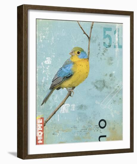 Bird II-Kareem Rizk-Framed Giclee Print