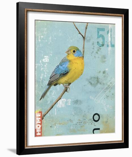 Bird II-Kareem Rizk-Framed Giclee Print