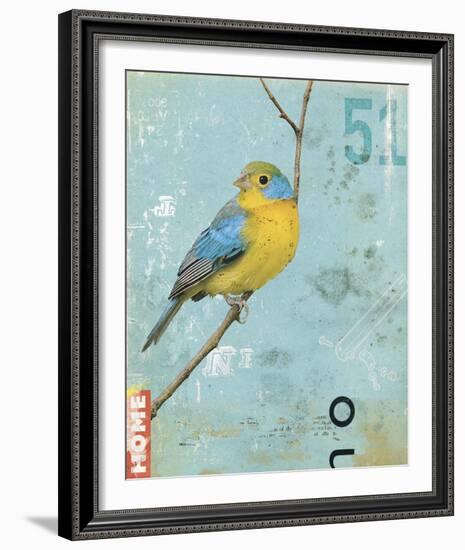 Bird II-Kareem Rizk-Framed Giclee Print