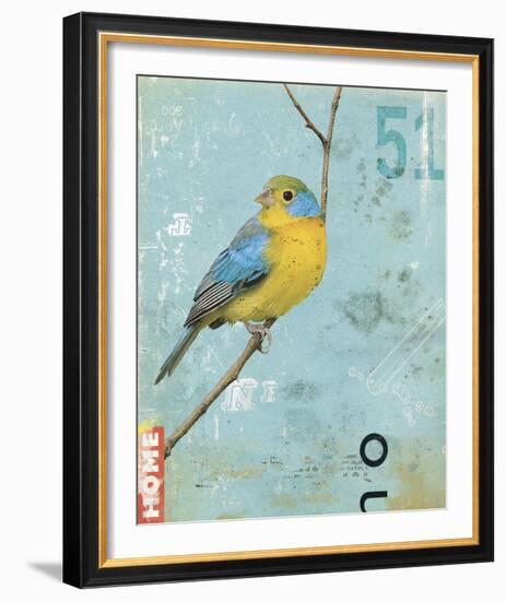 Bird II-Kareem Rizk-Framed Giclee Print