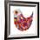 Bird in Bloom-Sharon Elphick-Framed Giclee Print