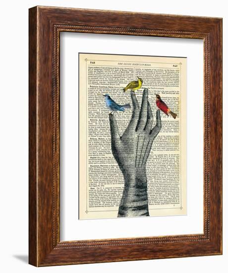 Bird in the Hand-Marion Mcconaghie-Framed Art Print