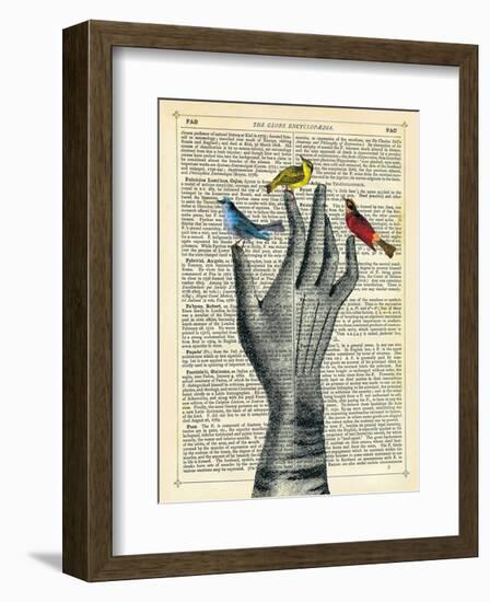 Bird in the Hand-Marion Mcconaghie-Framed Art Print