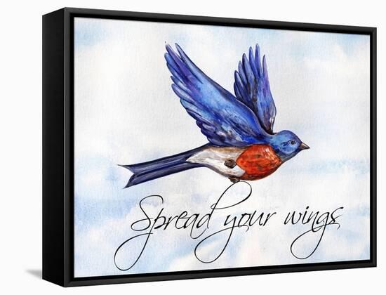 Bird Inspiration I-Irina Trzaskos Studio-Framed Premier Image Canvas