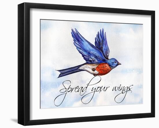 Bird Inspiration I-Irina Trzaskos Studio-Framed Giclee Print