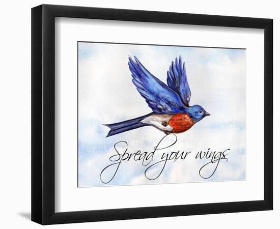 Bird Inspiration I-Irina Trzaskos Studio-Framed Giclee Print