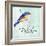 Bird Inspiration III-Irina Trzaskos Studio-Framed Giclee Print